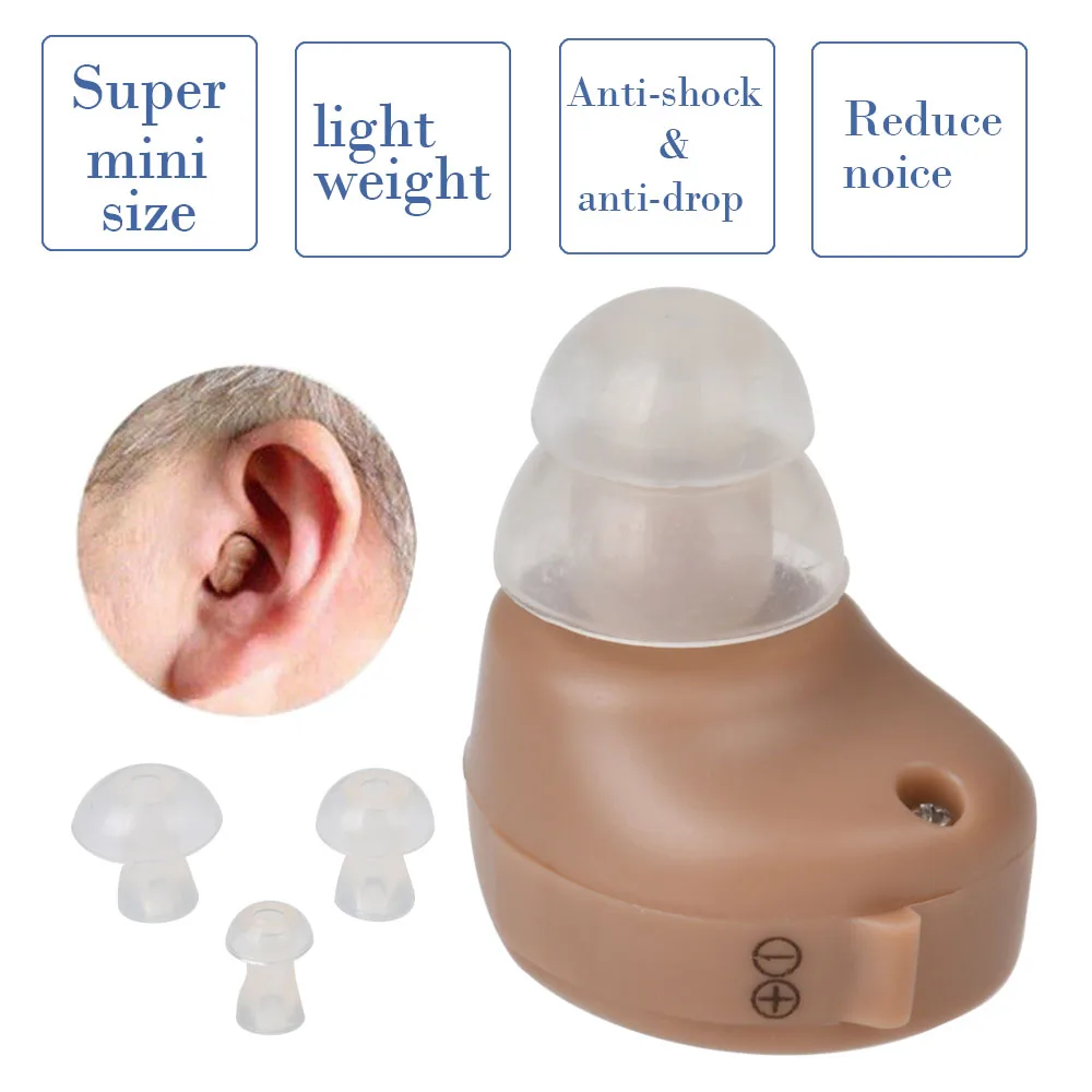 JECPP слуховые аппараты в ухо слуха усиления устройство звуковой усилитель Батарея