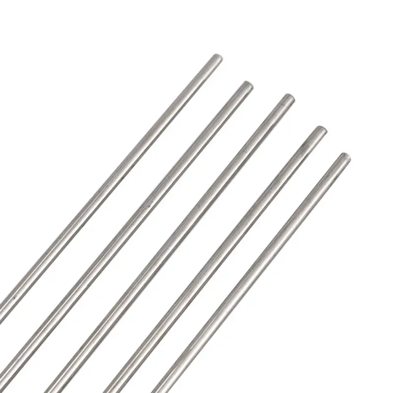 

25Pcs Stainless Steel Round Rod Axle Bars for Rc Toys - 20Pcs 300Mm x 2Mm& 5 Pcs 500Mm x 3Mm