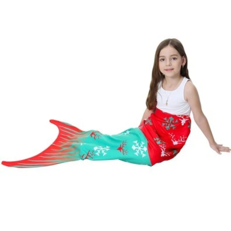 Manta de cola de sirena para ni&ntilde;os y adultos, manta de ganchillo de punto supersuave para todas las estaciones, 15 colores-2