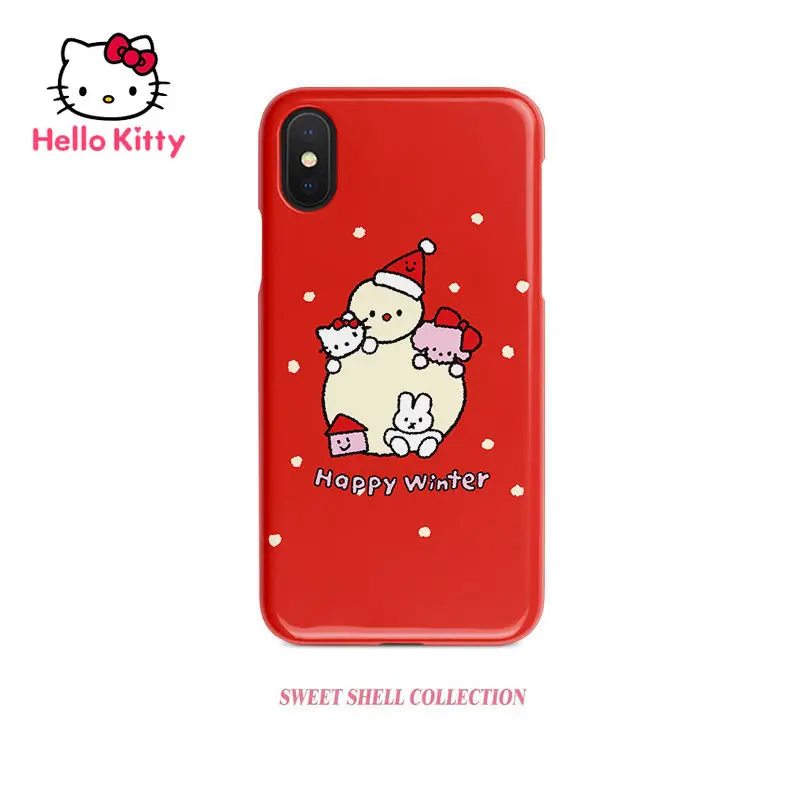 

Hello Kitty Christmas phone case for iphone 13 13Pro 13Promax 12 12Pro Max 11 Pro X XS MAX XR 7 8 Plus phone case