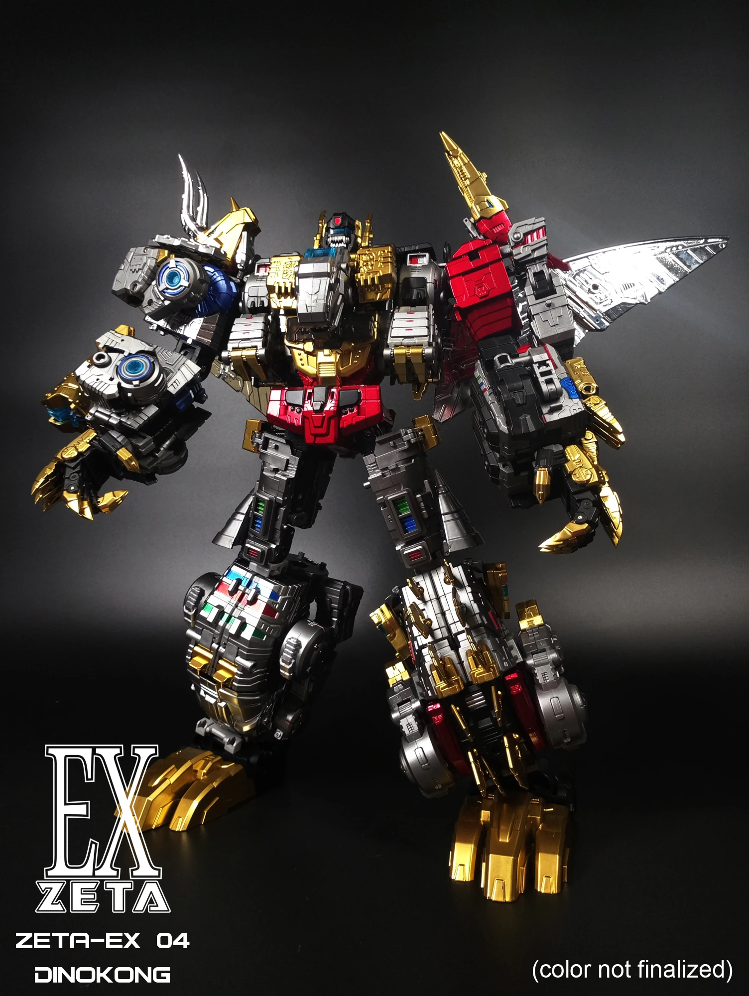 Новые игрушки-трансформеры Zeta игрушки EX-04 Dinokong подарочный набор экшн-фигурки