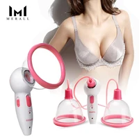 chest enhancement enlargement vacuum massage pump cup electric breast massager infrared heating therapy breast massager tool