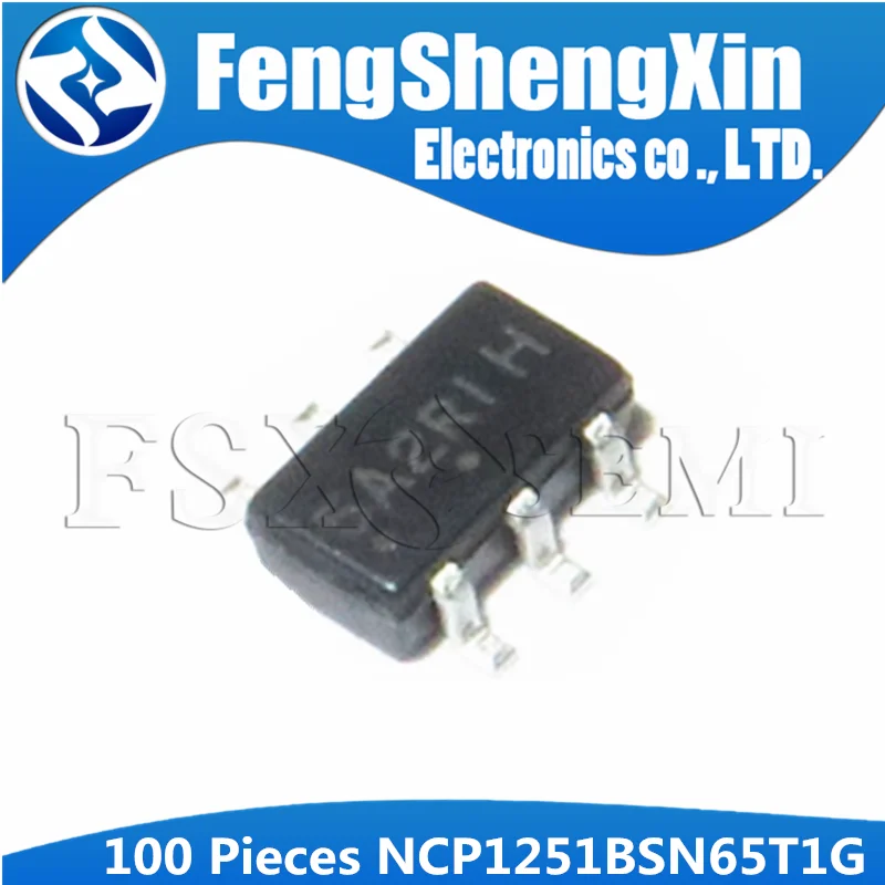 100 шт./лот Новый NCP1251 NCP1251BSN65T1G 5A2 5AA 5AX SOT23 6 режим pwm контроллер для автономных