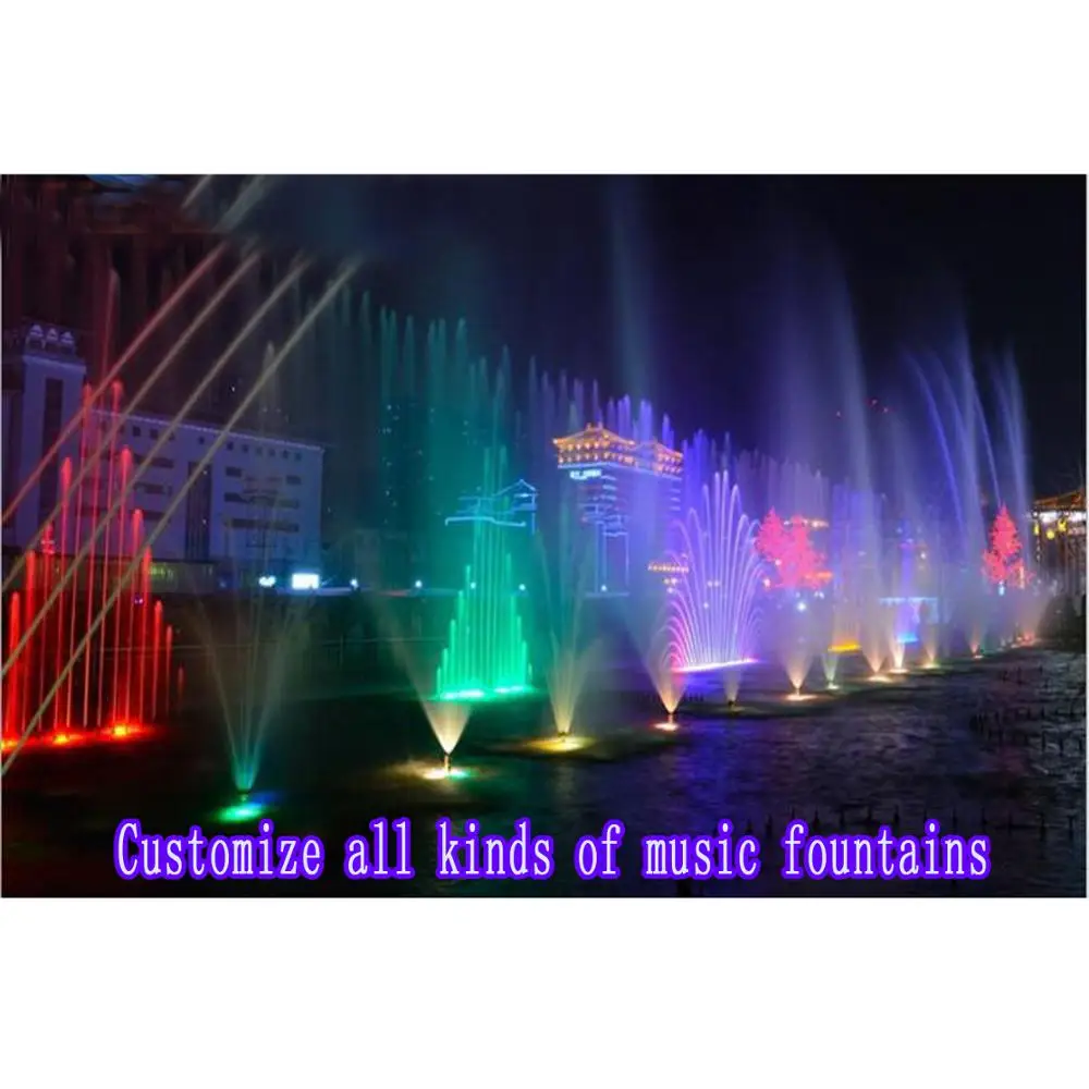 Goede Ontwerp En Aanpassen Allerlei Muziek Fonteinen, Springen Fontein, Veranderlijk Fontein/Water Gordijn Waterval Fontein