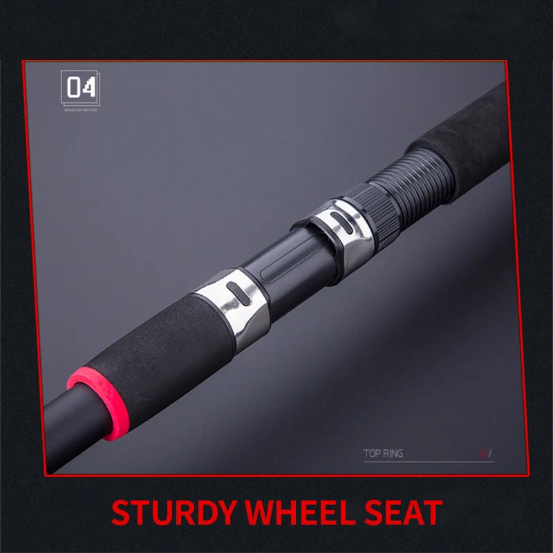 Телескопическая удочка из углеродного волокна с рыболовными катушками