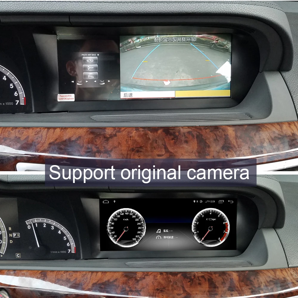 Автомобильный Android экран для MB S Class W221 2006 ~ 2014 10 25 дюймов сенсорный дисплей