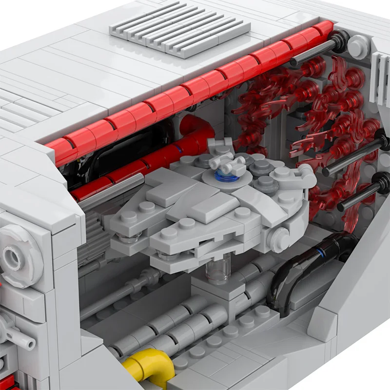 

BuildMoc Creator Expert City Space Shuttle Satellite Set MOC Spacecraft Spaceship Building Blocks Bricks Creator Toys For Kids