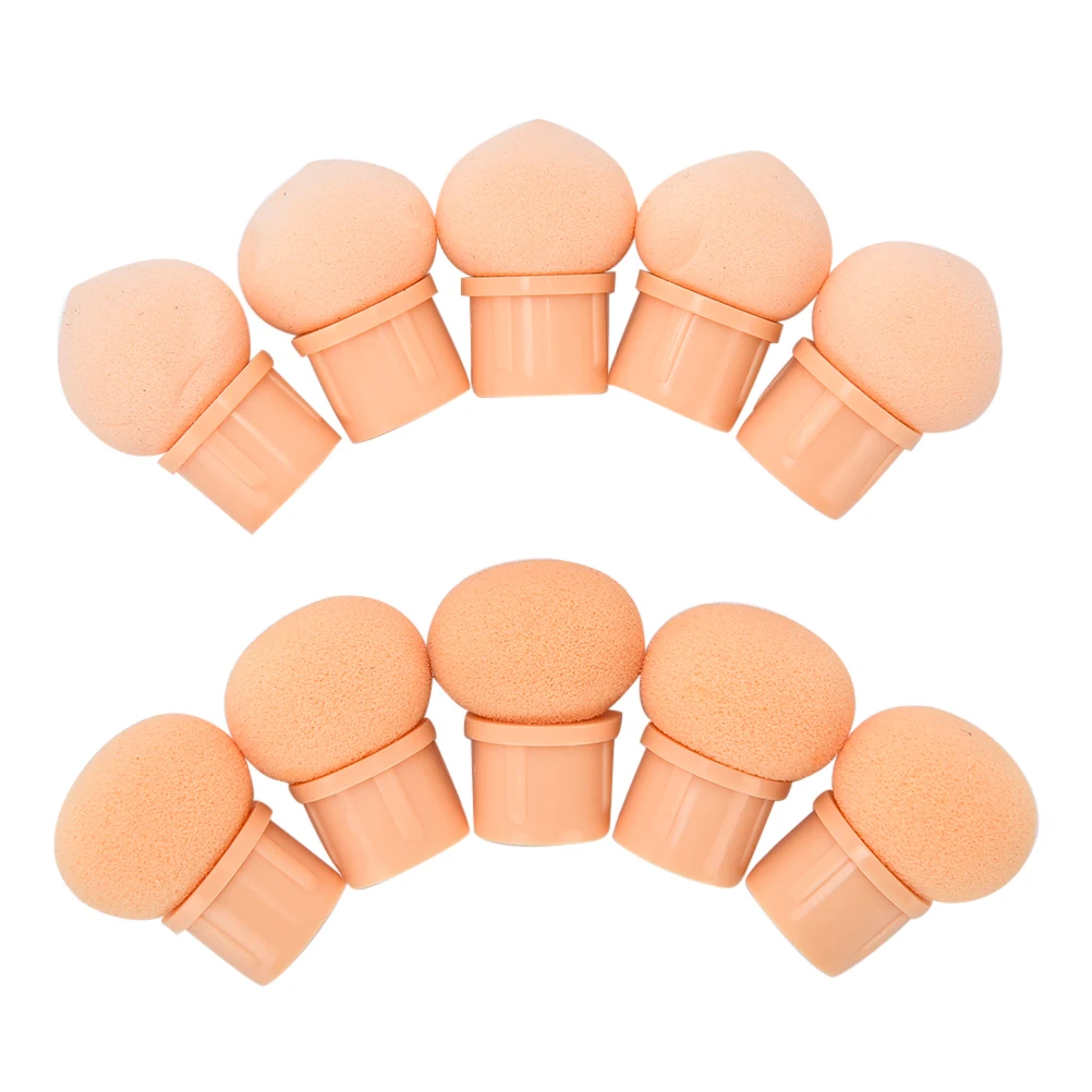 5 шт. Сменные губчатые головки для дизайна ногтей кисточка декора Цветущая печать