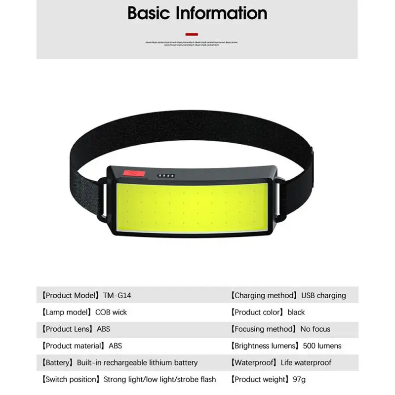 

Bicycle Headlight Front Light Lamp Road Bike MTB Outdoor Sport Flashlight Lantern Bicycle Accessories Cycling Camping Equipment