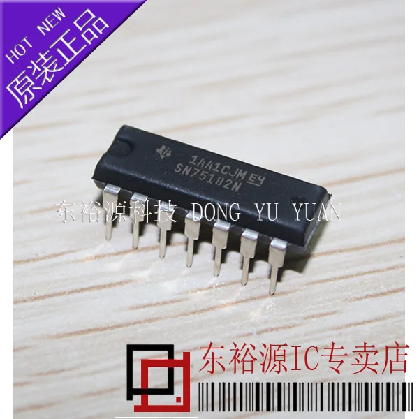 

Free shipping SN75182N SN75182 DIP14 10PCS