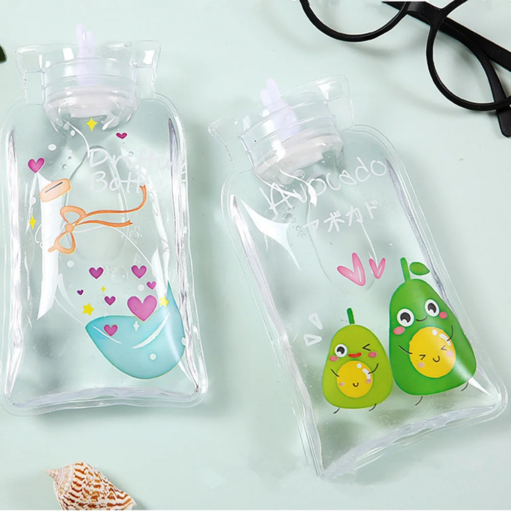 Милый прозрачный грелка теплый живот сокровище для рук с героями мультфильмов