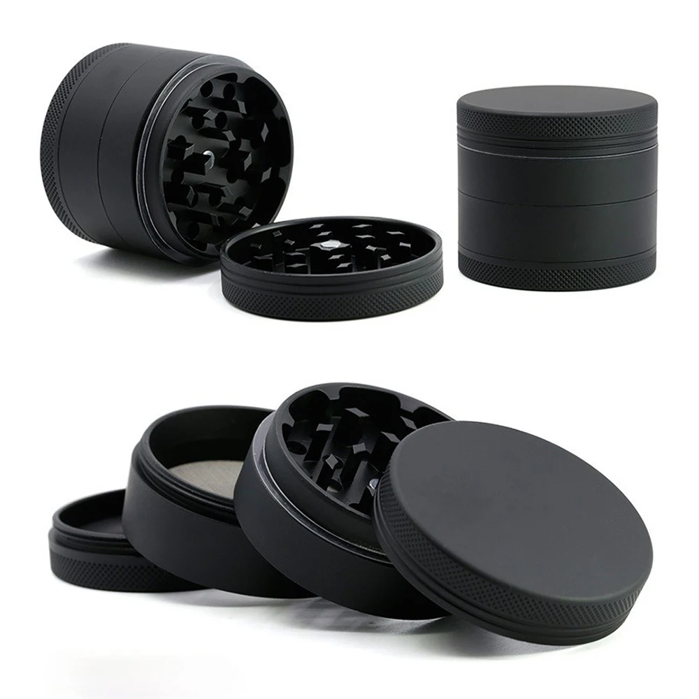 

Exquisite 63mm 4 Layers Aluminum Weed Tobacco Herb Grinder Cigarette Grinders Smoking Pipe Herbal Crusher Smoking Accessories