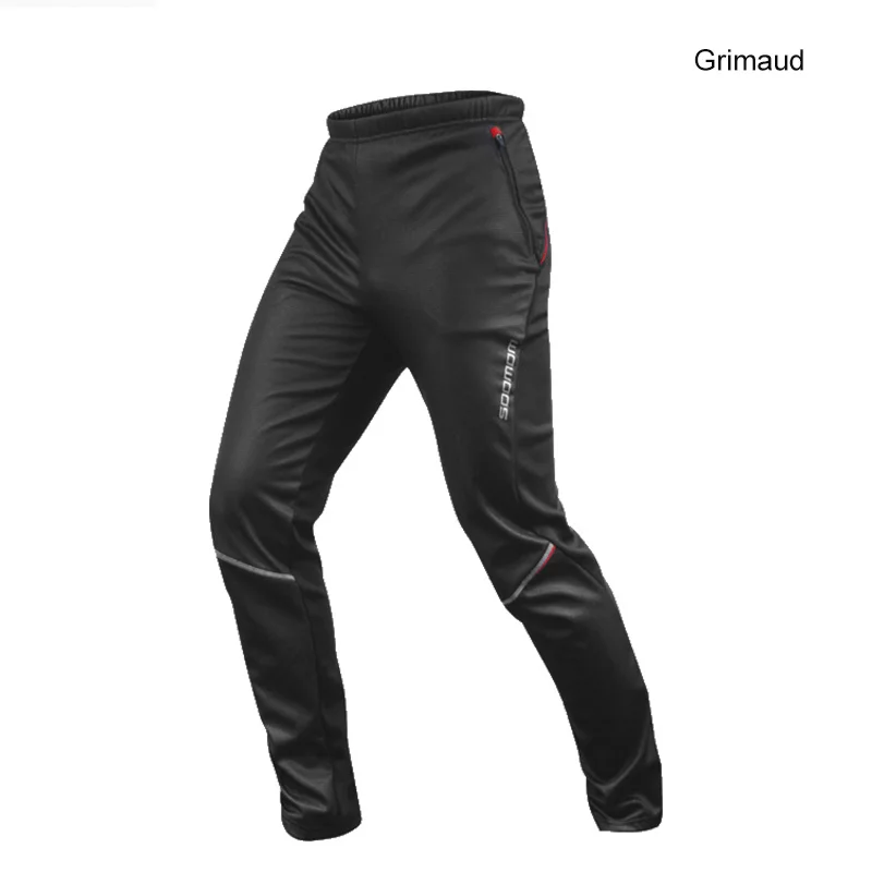Grimaud SOBIKE зимние велосипедные штаны мужские тепловые флисовые велосипедные Светоотражающие штаны ветрозащитные Mtb шоссейные велосипедные штаны спортивные штаны для активного отдыха - Цвет: Grimaud