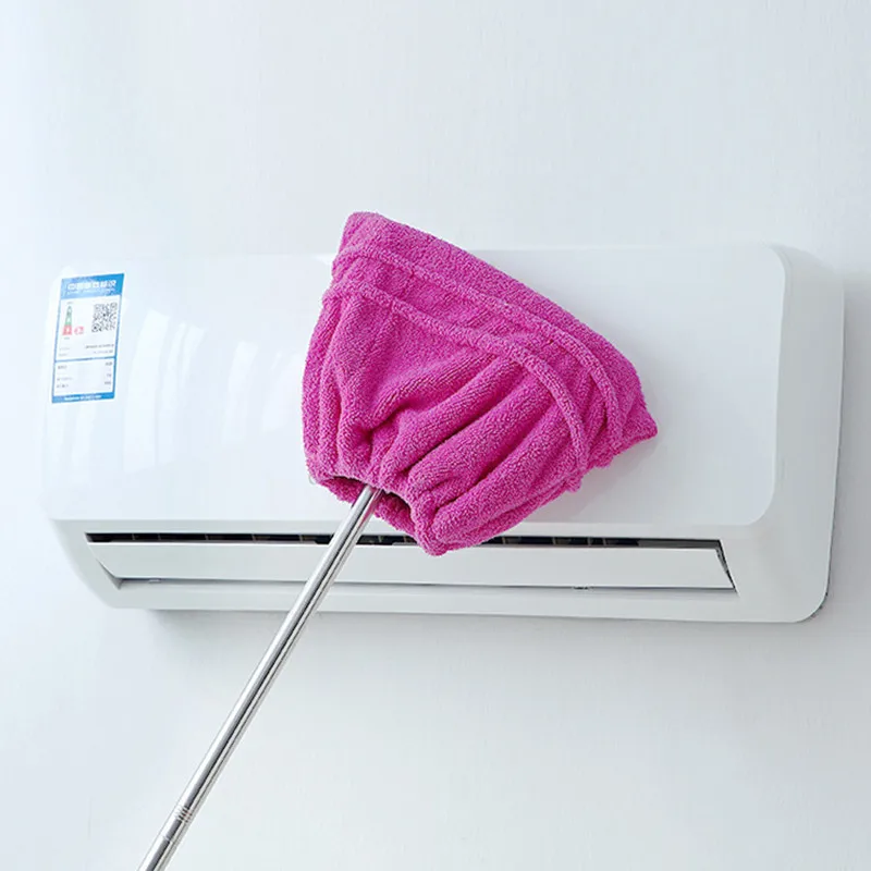 

1Pcs Multi Function Coral Velvet Broom Cover Cloth Reusable Floor Mop Replacement Rag Cleaning Absorbent Household Products Tool
