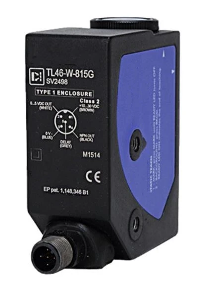 Оригинальный Италия сканер штрих-кода DATALOGIC TL46-W-815G Цвет датчик, датчик контрастности, фотоэлектрический датчик