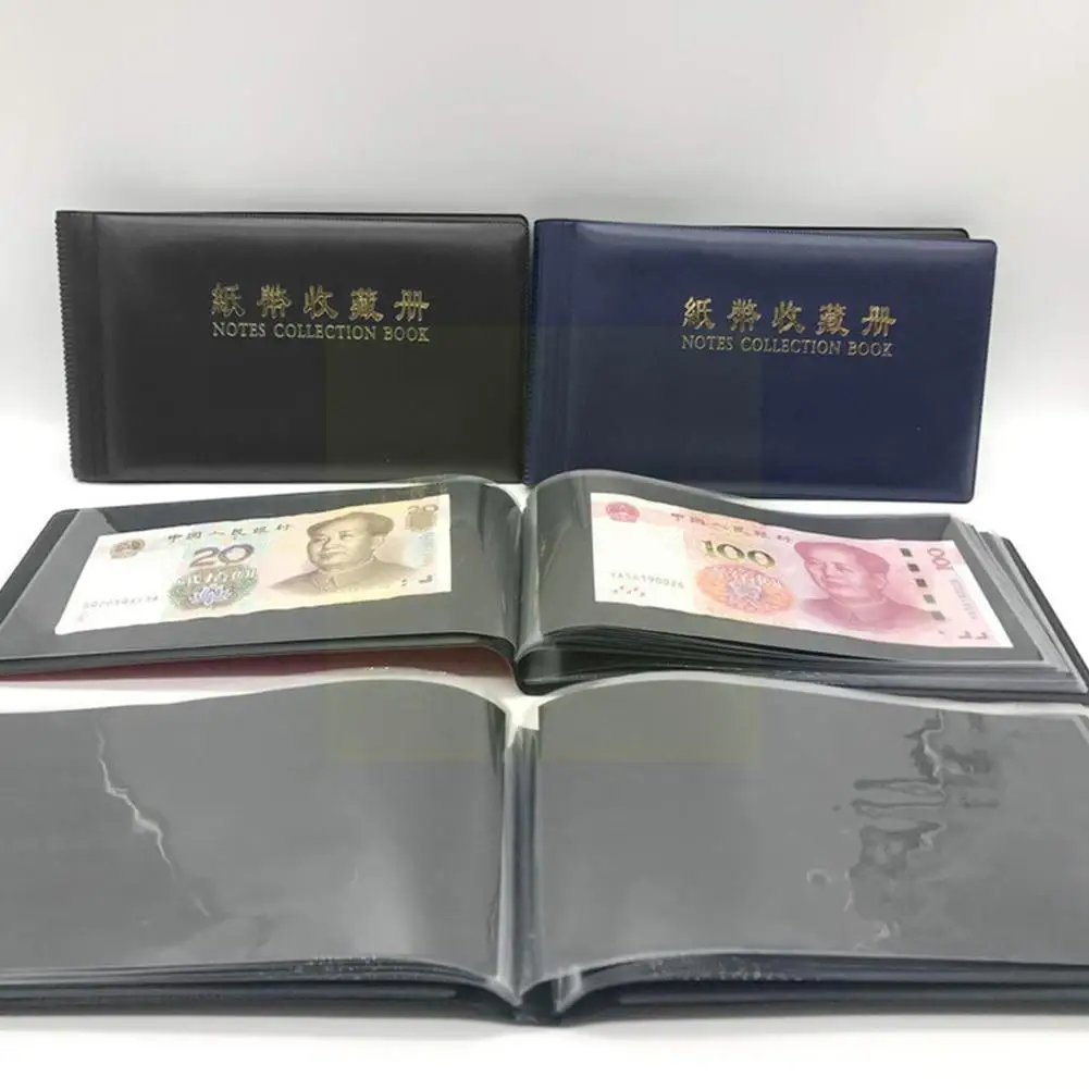 

Коллекционный держатель для банкнот, 20 Карманов, m5q0