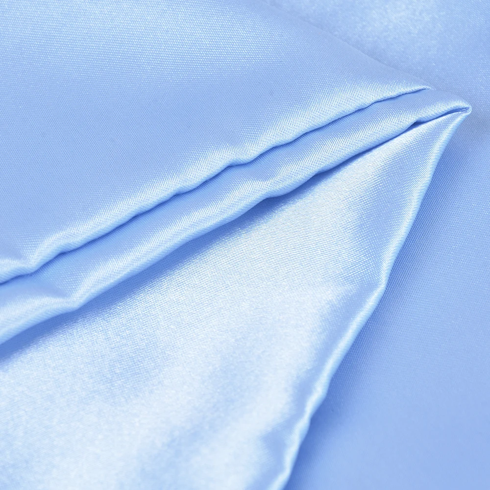 100% королевская стандартная атласная шелковая Мягкая шелковистая наволочка