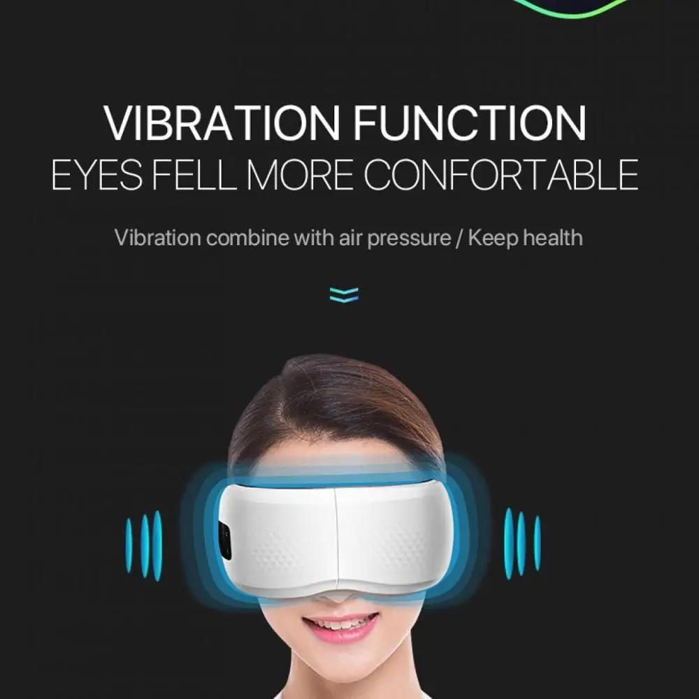 Массажер для глаз с эффектом горячего сжатия от морщин и тёмных кругов|Глаза