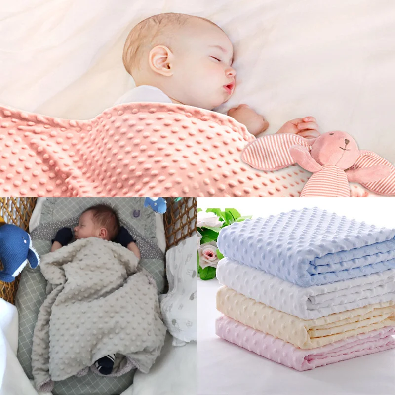 Детское одеяло и Пеленальное теплое мягкое Флисовое одеяло для новорожденных зимнее Хлопковое одеяло детское постельное белье пеленка