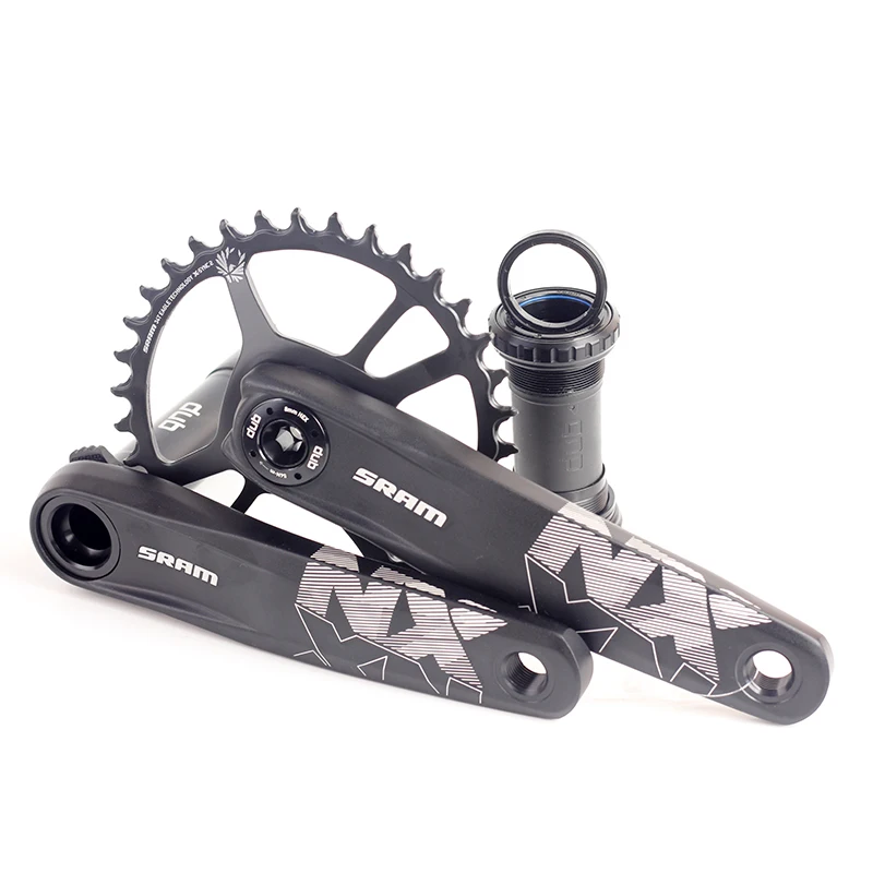 

SRAM NX EAGLE DUB Crankset 34T 32T Steel Chainring 170mm 175mm MTB Bicycle Crankset with DUB BSA Bottom Bracket