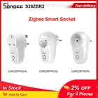 Смарт-розетка SONOFF S26R2ZB Zigbee, 16 а, с управлением через приложение