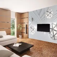 Custom Wallpaper Abstract stereo space stereo sphere 3D TV background wall decoration painting Background walls 3d wallpaper