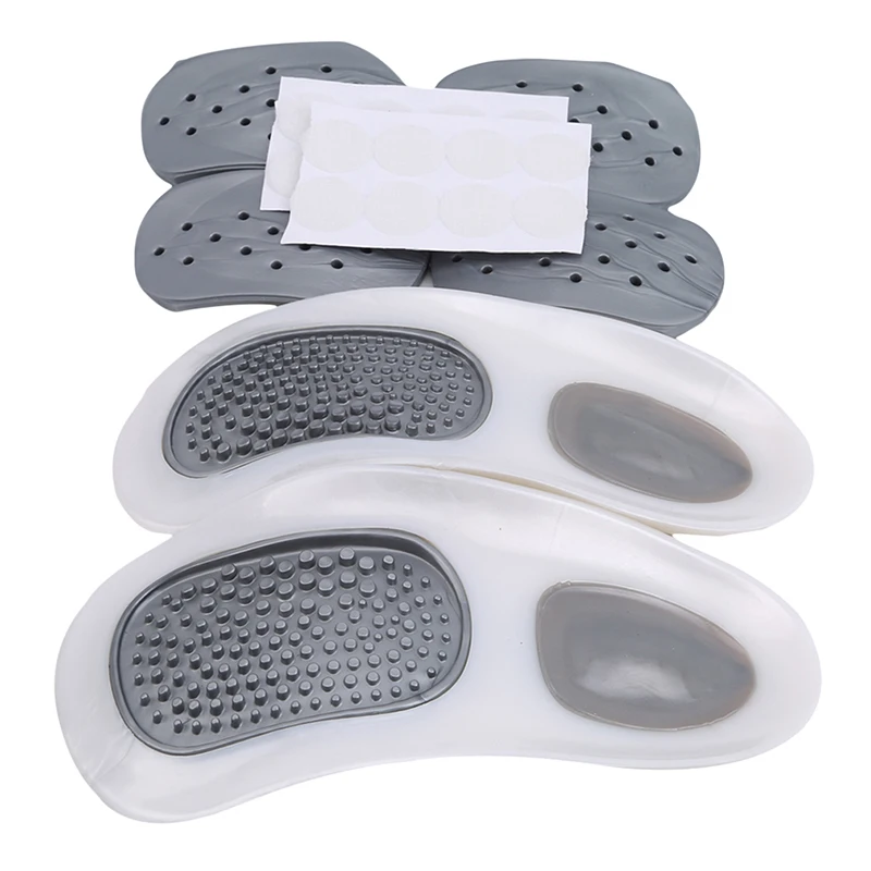 

1 Pair Flat Foot Insole Orthopedic Massage Insole o-leg Insole