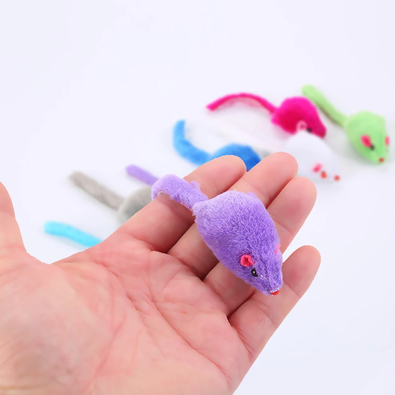 

3/5PCS Plush Mouse Pet Cat Toys Cats Funny Playing Toys Soft Mice Toys Interactive Toys Playing Pet Cat Products Cat Supplies