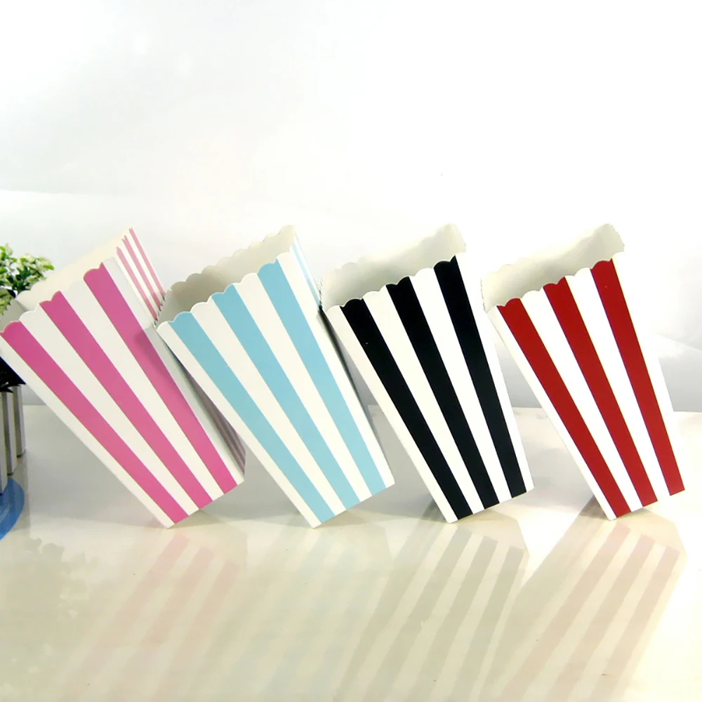 12 шт большой объем бумаги Попкорн коробка картофельные чипсы чашки одноразовые