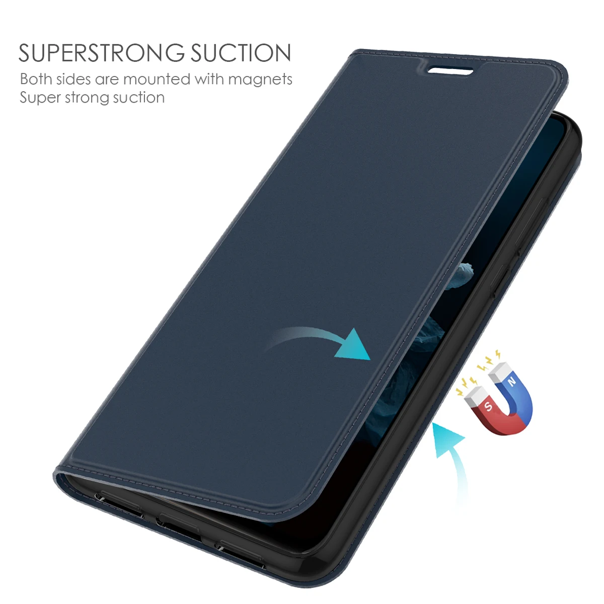 Для samsung Galaxy Xcover 4S 4 из искусственной кожи ультратонкий защитный флип чехол с