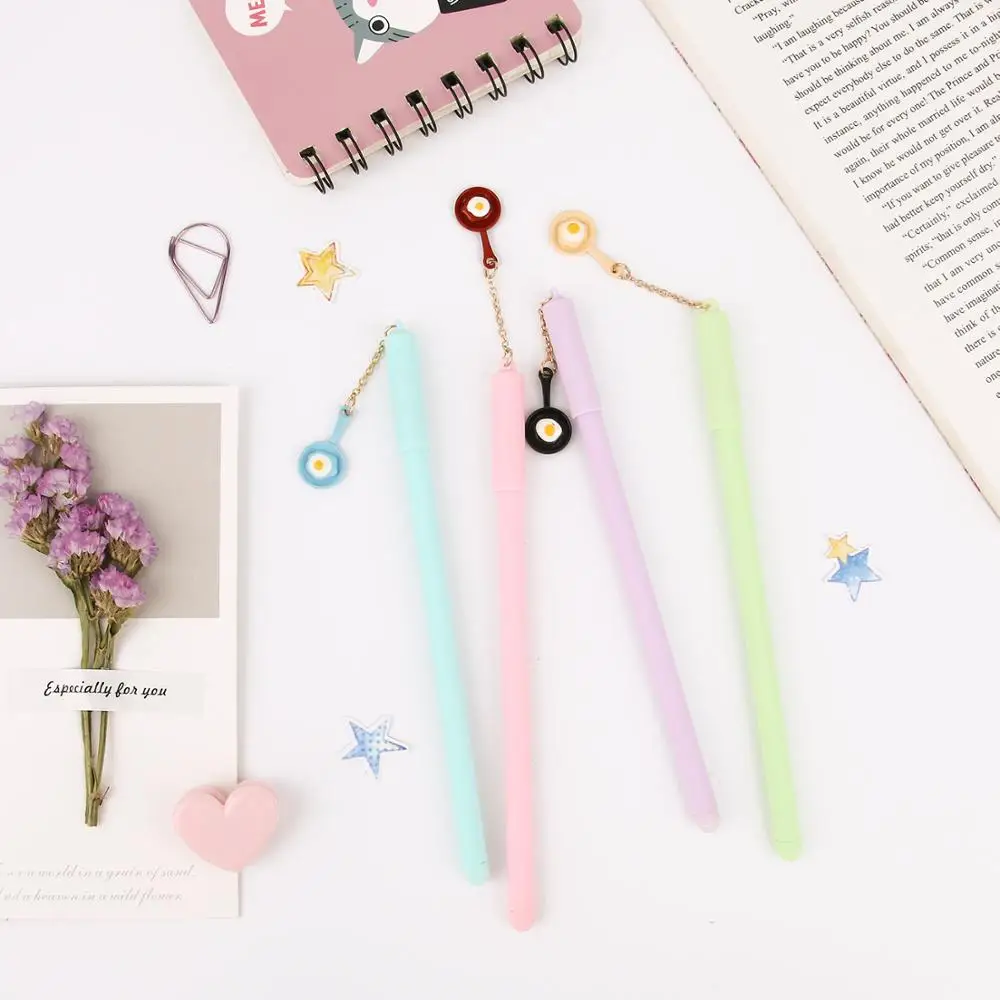 1 шт. Kawai Канцелярские Симпатичные сковорода жареное яйцо гель кулон в виде