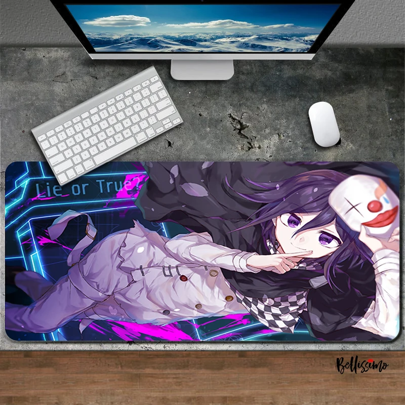 

Danganronpa Gamer Keyboard Pad Table Mat Computer Large Desk Mat Mousepad Kawaii Mouse Pad Anime Deskmat Pc Gamer Complete Rugs