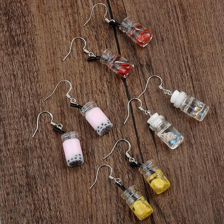 2019 Новая мода жемчужный молочный чай фрукты креативный Висячие индивидуальные