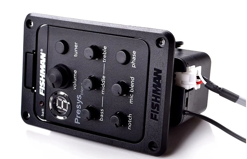 Env&iacute;o gratis por DHL, 25 unidades/varios lotes de ecualizador de 4 bandas de alta calidad, guitarra ac&uacute;stica, altavoz frontal piezzoe-3