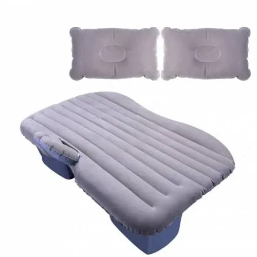 Надувная кровать для путешествий в автомобиле спальни 2 подушки выдувного насоса