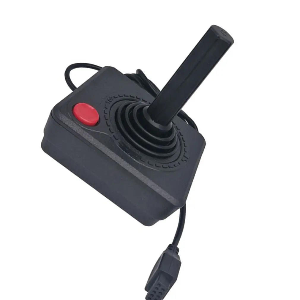 

1.5M Enhanced Gamepad for Atari 2600, Retro Controller with 4-Way Stick and Single Move Button