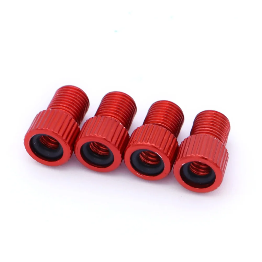 

4 шт. Алюминиевый Сплав Французский Presta к адаптеру Schrader конвертеры MTB дорожный велосипед горный велосипед трубчатый насос воздушный компрес...