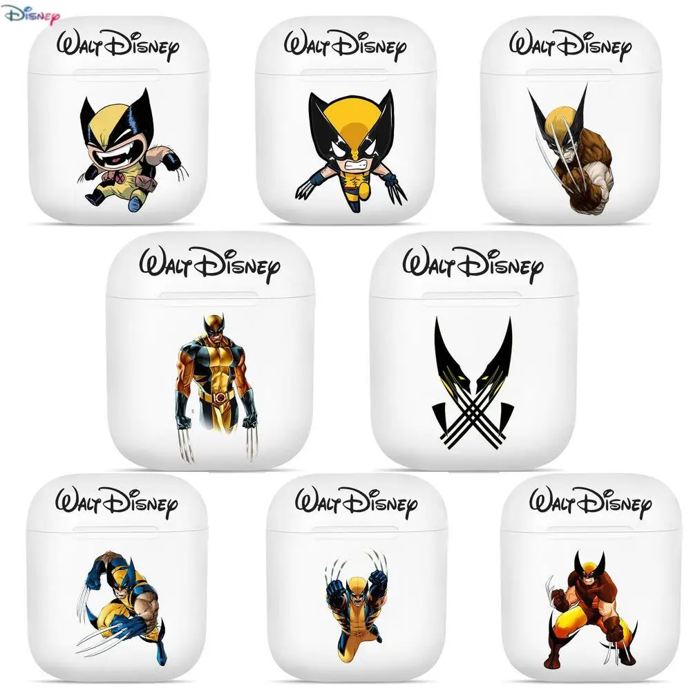 

Disney's Cool Wolverine For Apple Airpods 1/2 Cases Protective Bluetooth Wireless Earphone Cover For case Cases pro