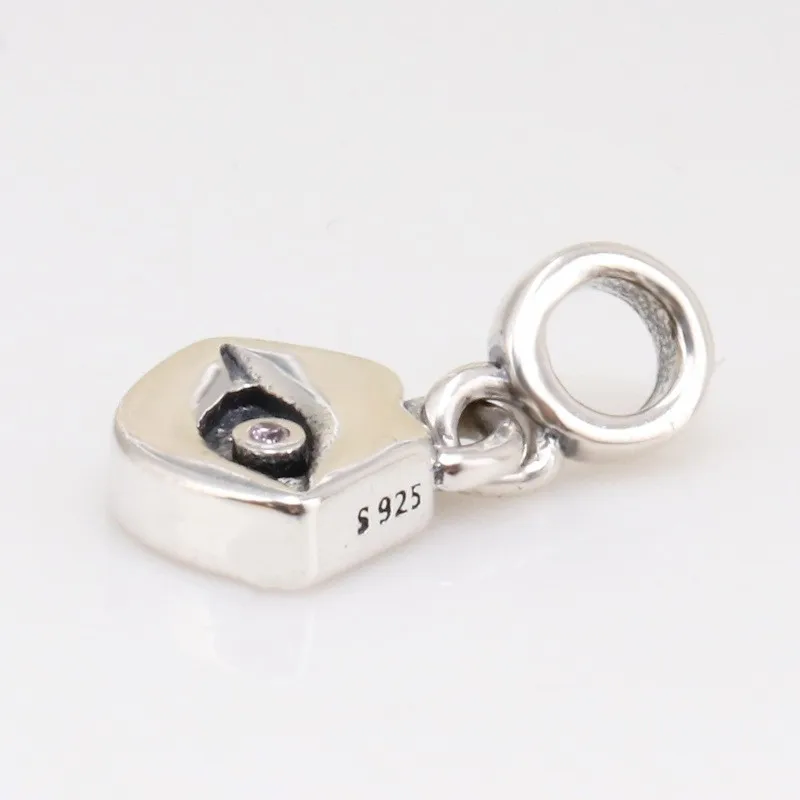 

Original 925 Sterling Silver Charm Creative Red Lip Pendant Fit Pandora Women Bracelet & Necklace Diy Jewelry