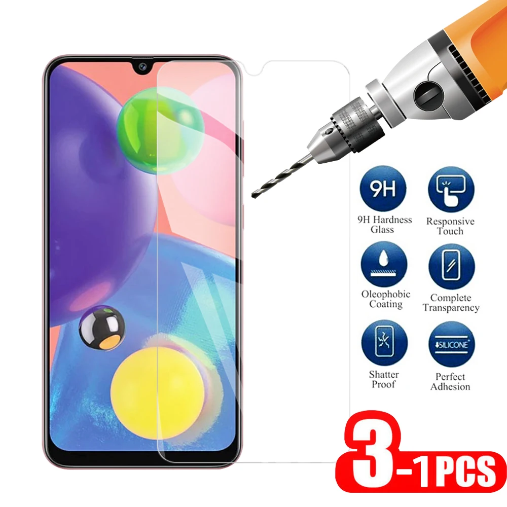 1 3 шт. защитное закаленное стекло на экран для Samsung Galaxy A70 A70S A71 4G 5G протектор экрана