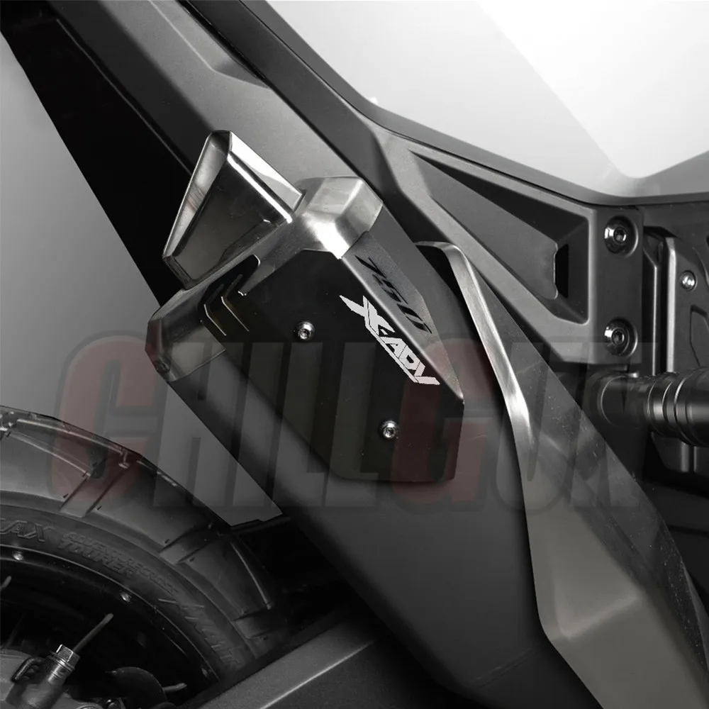 Motorcycle CNC Exhaust Muffler Pipe Cover Guard Protector Heat Shield Kit For HONDA X-ADV 750 X-ADV750 2020 2021 2022 XADV750 |