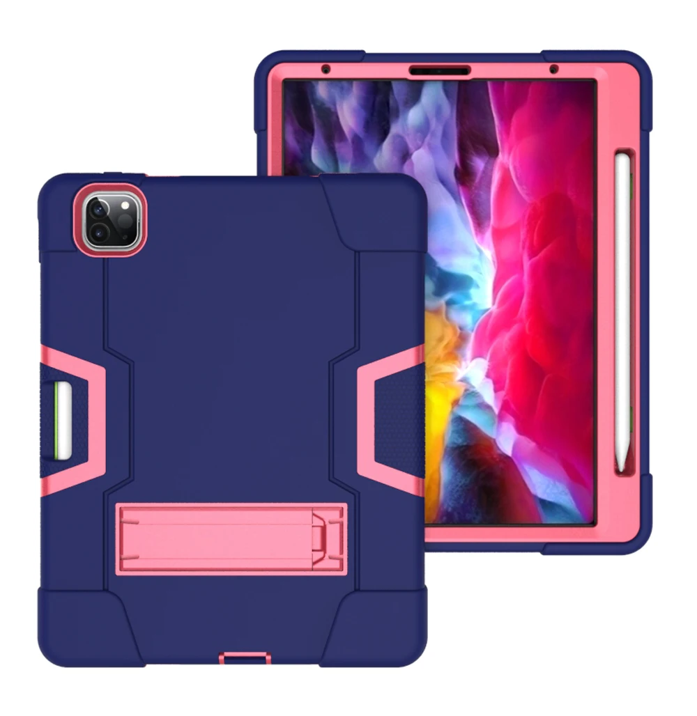 Для Apple iPad Pro 12 9 2020 & 11 Air 4 10 Armor противоударный гибридный защитный чехол-подставка