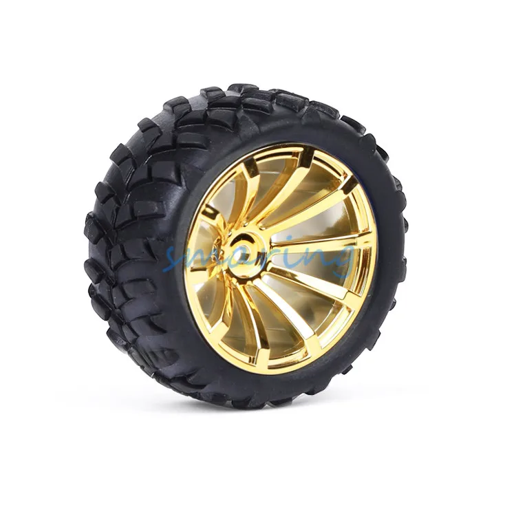 

DC Geared Motor Wheel 72mm Robot Tires for Arduino RC Model Wheel DIY Smart Robotic Kit