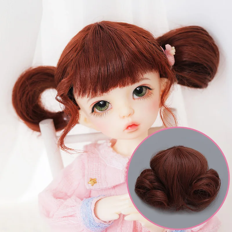 Парик для куклы BJD Zumi Размер 6 7 дюймов 1/6 высокая температура короткие красивые