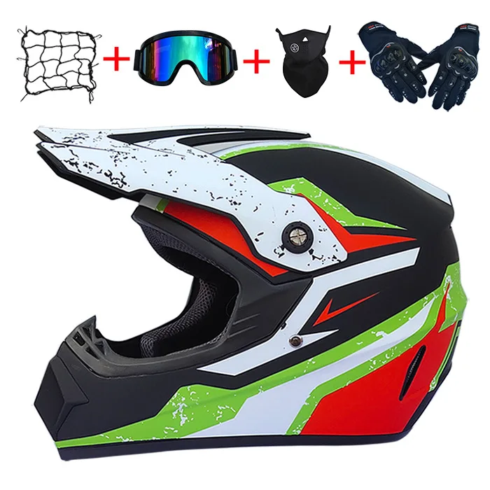 Мотоциклетный шлем для пересеченной местности всесезонный мужчин и женщин