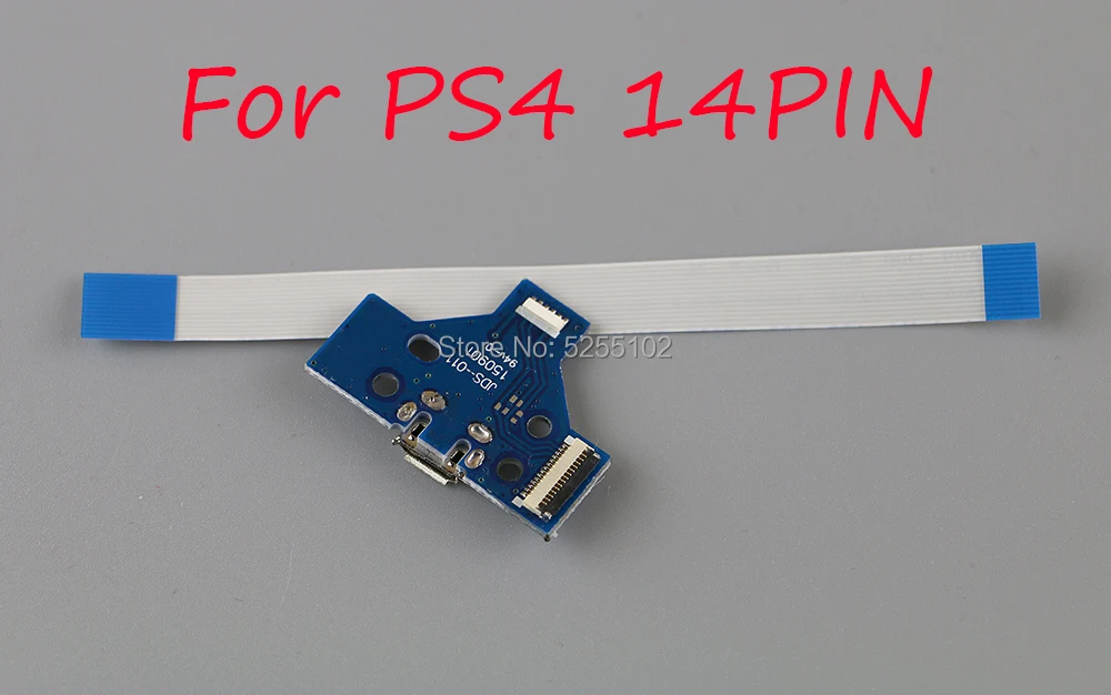 Для PS4 зарядки board Доска + 14Pin USB разъем светодиодный Зарядное устройство печатной