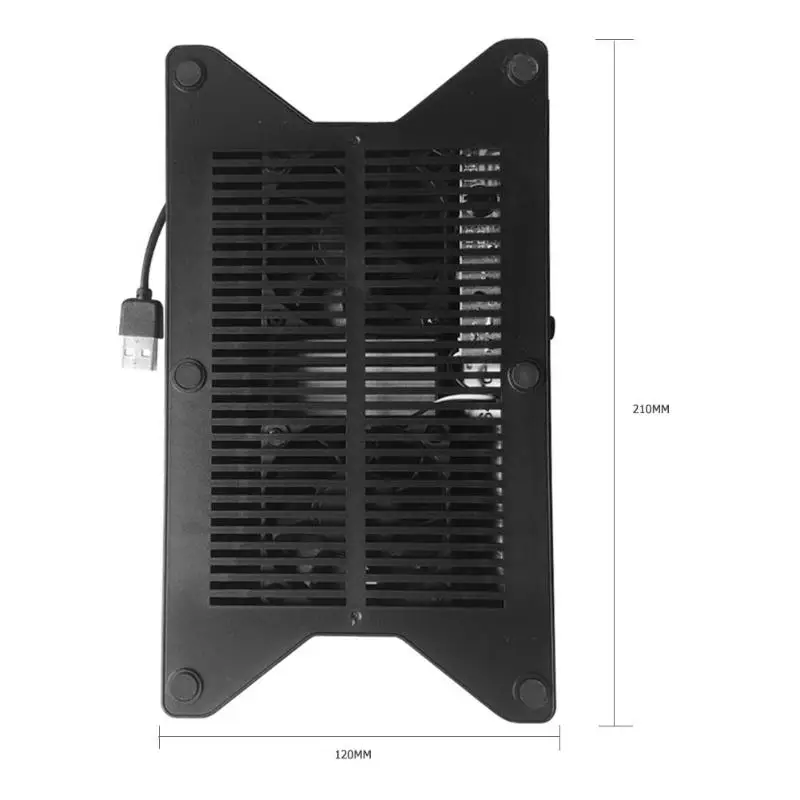 Зарядное устройство для консоли PS4 Pro с 3 usb хаб двойным охлаждающим вентилятором