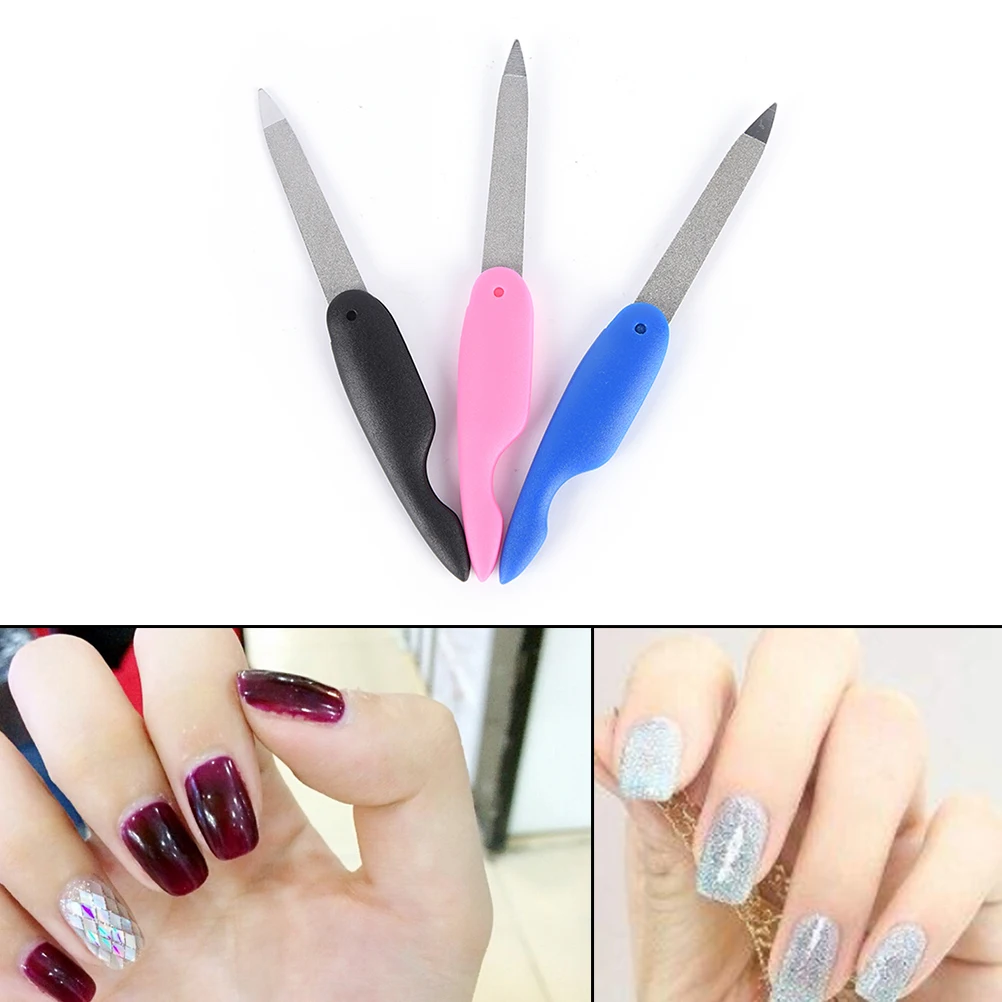 

1Pc Foldable Stainless Steel Metal Nail Art New Pedicure Tool File Manicure