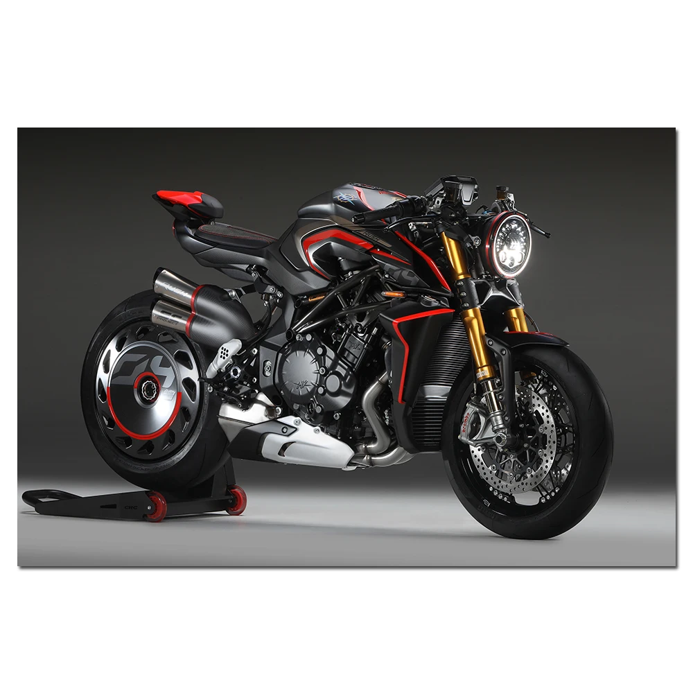 Mv Agusta Rush 1000 мотоцикл постер печать на холсте настенная живопись картина для