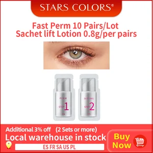 10 партЛот Быстрая фотопроцедура комплект Сыворотка для подтяжки ресниц 0,8 фотоблесток ресницы для подъема перманентной завивки 5 минут инструмент для макияжа ресниц